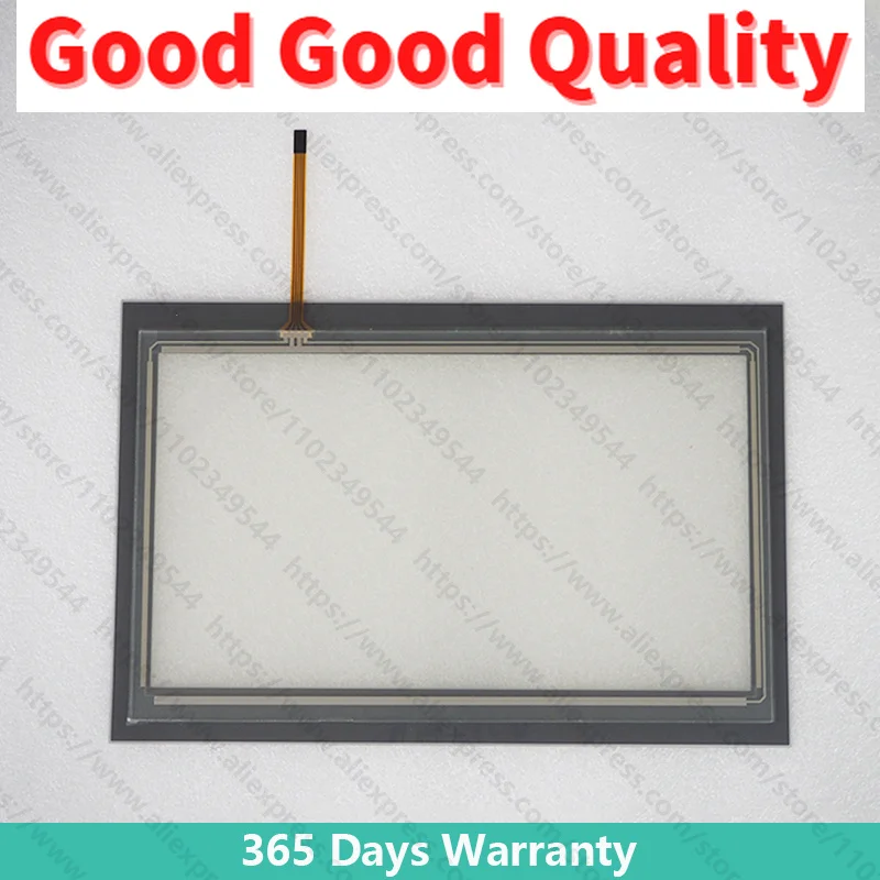 DOP-110WS Touch Screen Panel Glass Digitizer for DOP-110WS Touchscreen with Front Overlay Protective Film