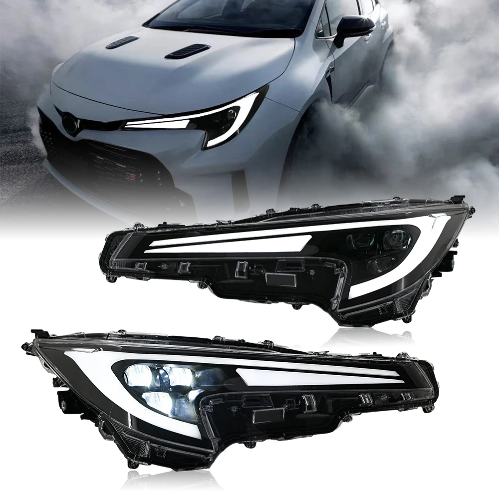 

Headlights for Toyota Corolla 2020-2022/2023-2025 with Startup Animation Sequential Turn Signal LED Optimize Upgrade