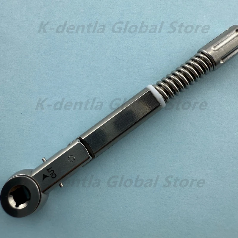 2Pcs Professional Universal Lab Implants Differential Torque Wrench Ratchet Square Implantology Restoration Tools