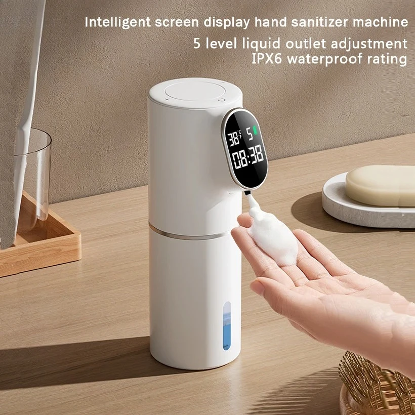 

YOUPIN Automatic Soap Dispenser Touchless Foaming Soap Dispenser Smart Display USB Rechargeable Electric 5 Level Adjustable NEW