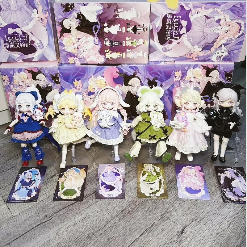 

Lulu Spirit Story Series Blind Box 1/12bjd Movable Figure Doll Ornament Trendy Toy Doll High Cost Performance Girl Festival Gift