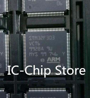 Stm32f303vt6 الأصلي LQFP100 ، 1-50 لكل لوت ، جديد