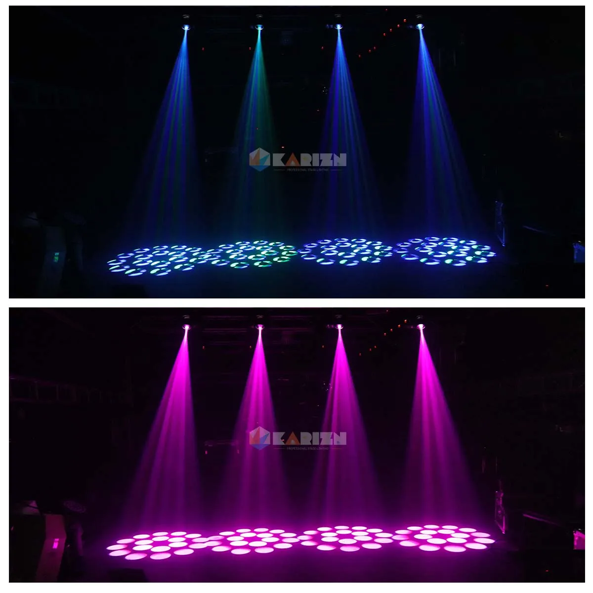 ضوء LED برأس متحرك مع نقطة متحركة ، شعاع W + بقعة ، 18 تأثير منشور دوار ، مسرح Dj DMX ، ديسكو ، 4 ، جديد