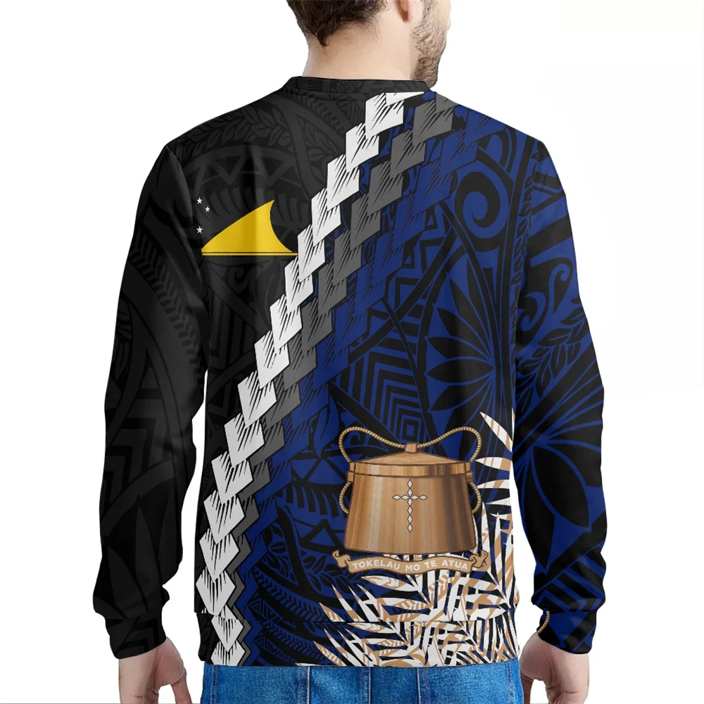 New Arrival Special Sweatshirt Polynesian Tribal Samoa Tokelau Islands Print Fashion Hoodie Casual Autumn O-neck Pullover Hoodie