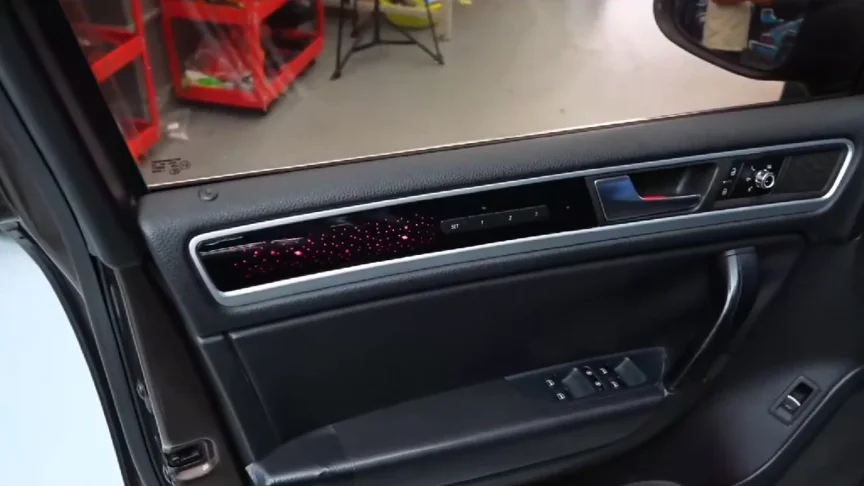Upgrade Symphony LED Car Interior Ambient Lighting for  VW Touareg 2011 to 2018 Strip Accessories Decoration