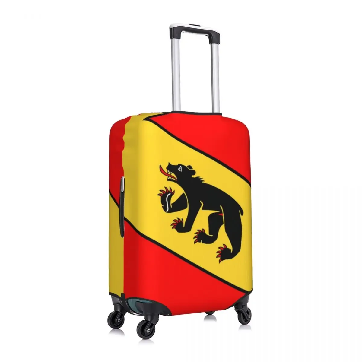 Juste de bagage à sensation suisse ours de Berne personnalisée, armoiries de Suisse, housses de valise de voyage, housses de protection trempées pour 18-32 po