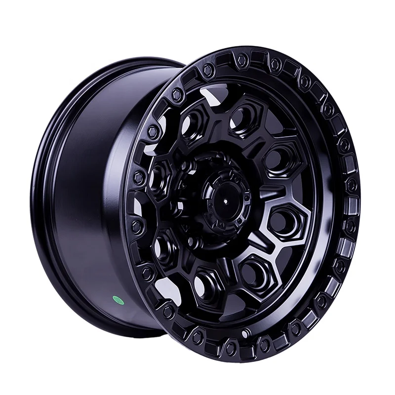 Alloy Wheel Rims, for 4x4 Off Road SUV, 17 Inch 17x9J Aluminum Wheels, Heavy Duty Replacement Hub, Outdoor Adventure Driving