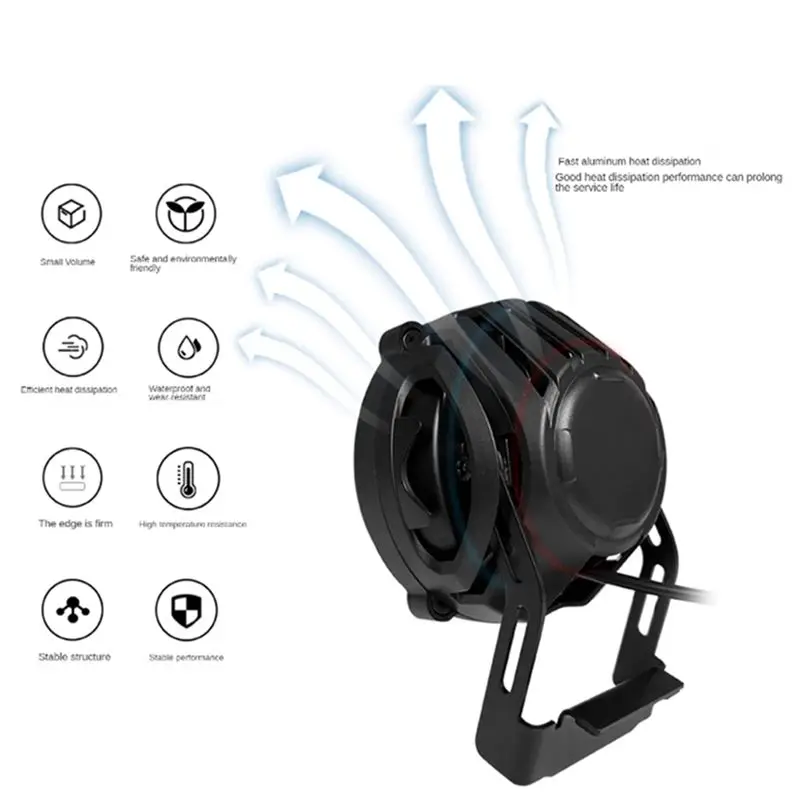 

ABJV Snowmobile Modified Lithium Battery Accessories -X5 Horn Headlight 36V48V Integrated External Headlight