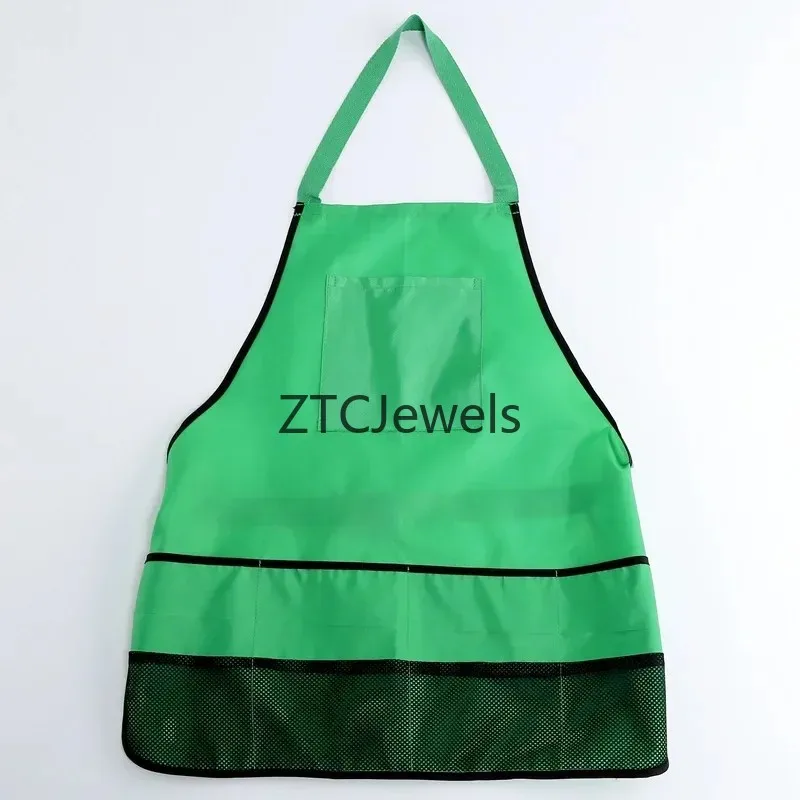 Kids Garden Apron Tool Set with Gloves Cosplay Costume for Girls Flower Planting Play Science Toys Party Dress Up view 5
