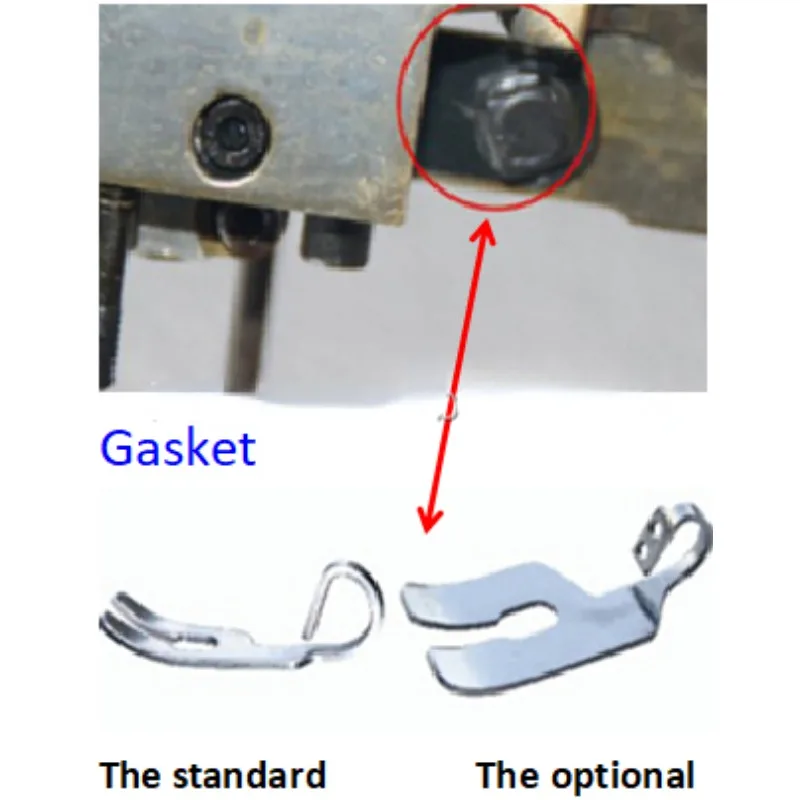 Macchina da cucire industriale per affilare e tagliare indumenti automatica