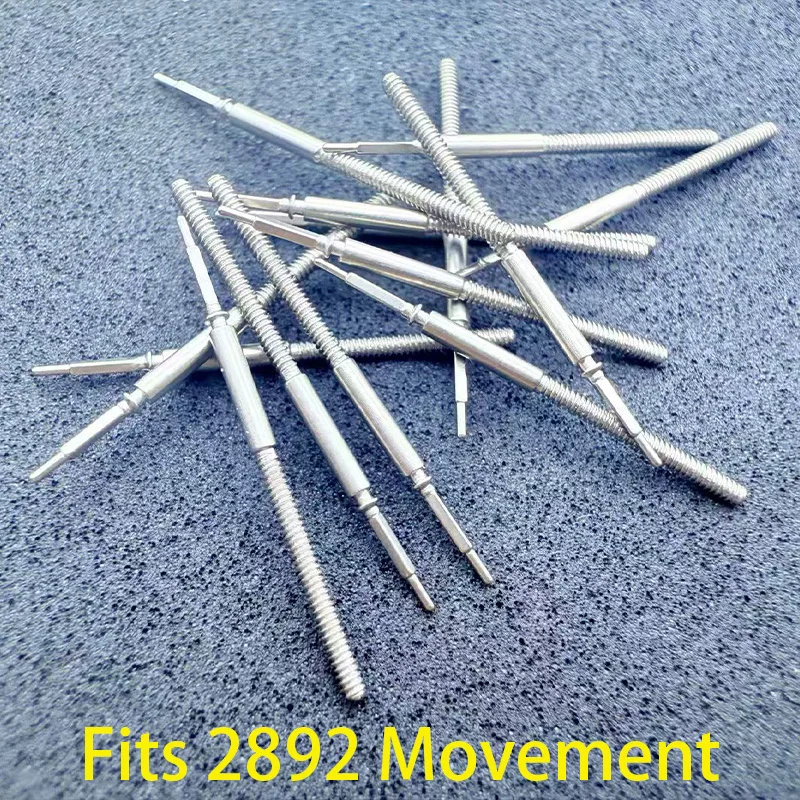 

2892 Stem 2PCS/4PCS Steel Crown Parts Crown Watch Steel Stem Kit Fit 2892 Movement Stem Watch Accessories Movement parts Replace