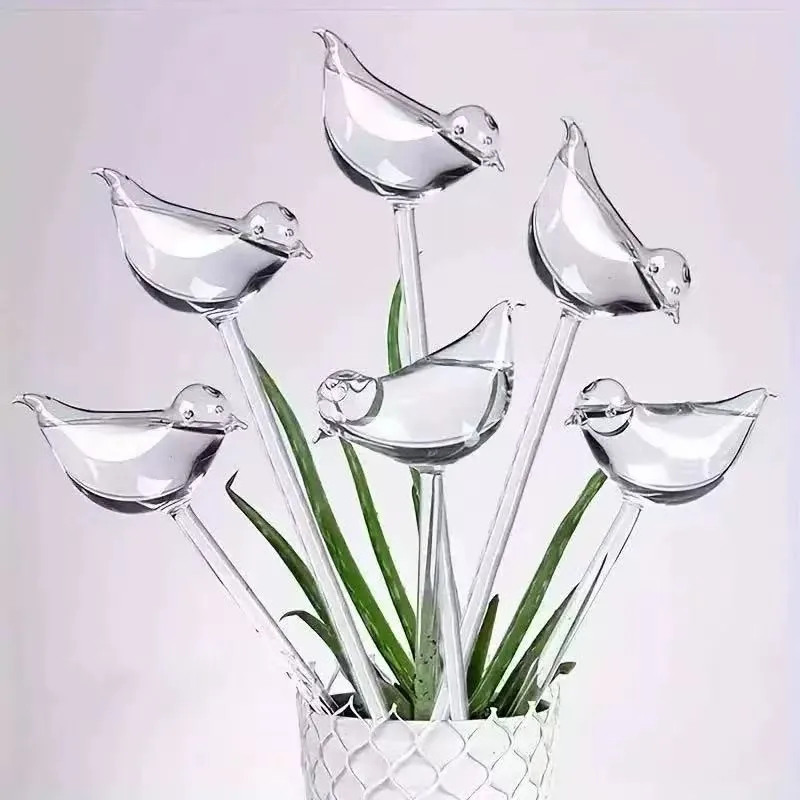 1 Set Bird-Shaped Self-Watering Globes Perfect For Automatic Flower Watering And Home Garden Tools Drip Water Seepage Device