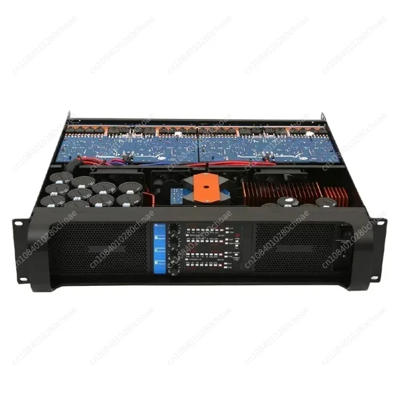 

10000Q Audio Power Amplifier Professional Music DJ 2000W 4-Channel-10Q