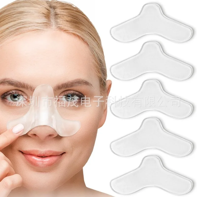 

10Pcs/Box CPAP Nasal Pad Silicone Nose Protector, Anti-Pressure Mark Breathable Cushion for Mask, Comfort Fit Relief