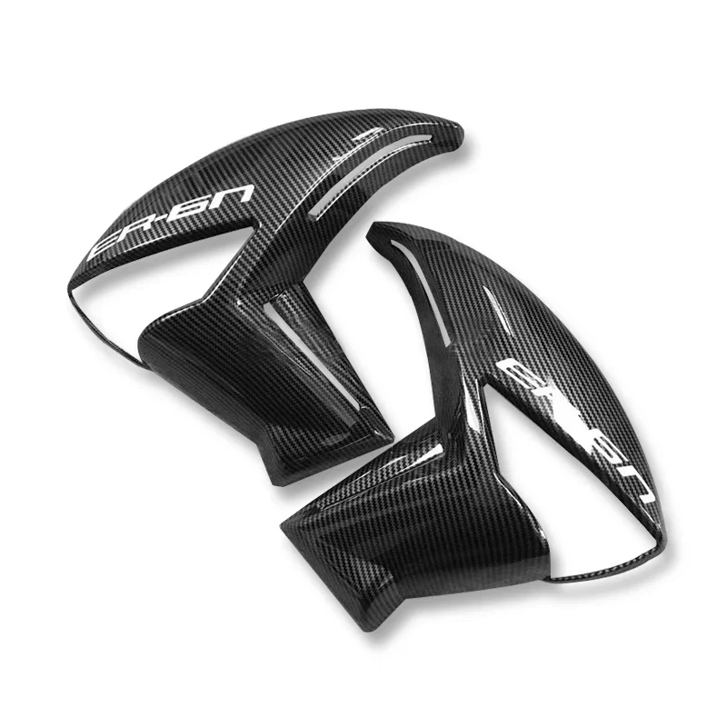 ER6N Motorcycle Accessories Carbon Fiber Side Mid Front Panel Radiator Covers Fairing ER-6N For Kawasaki ER 6N 2009 2010 2011