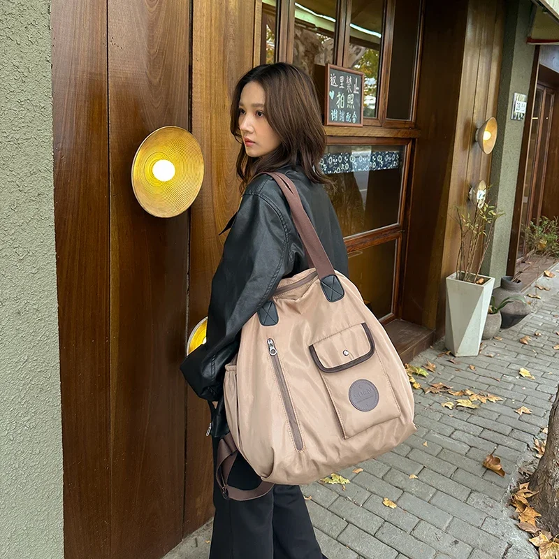 Oversized Multi Functional Fashion Backpacks for Women Large Capacity Dry and Wet Separation Shoulder Bag for Travelling Sports