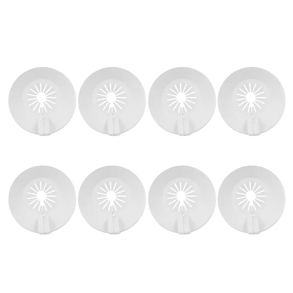 8 قطعة غطاء الزخرفية للرش الناري لوحة الكسوة البلاستيكية لرؤوس رش السقف العالمي صالح انفصال تصميم الحرارة #6