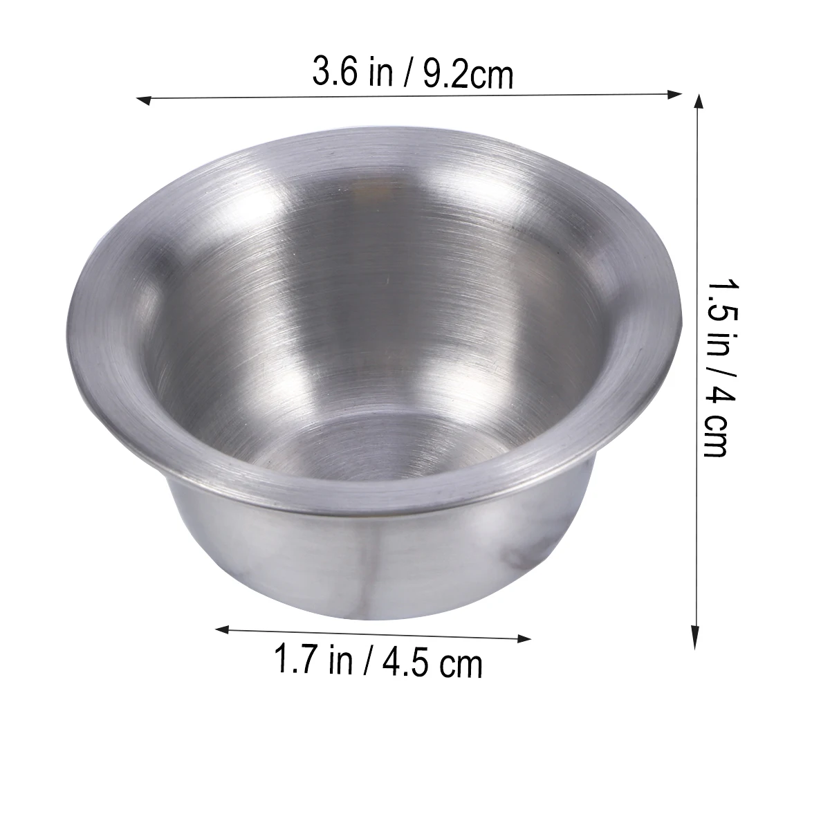 

Shaving Stand with Bowl Universal Silver Shaving Brush Razor Holder Suitable for Most Safety Razor Models Organizer