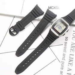 Resin Watchband for Casio W-96H Replacement Strap W96H Bracelet Waterproof Sports Wristband