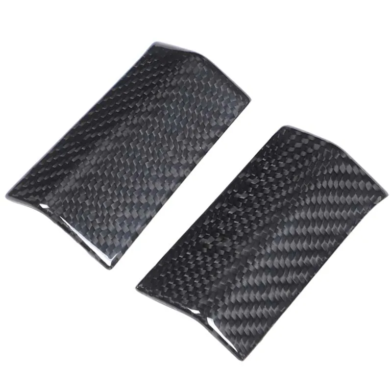 For Ferrari 458 2011-2016 Real carbon fiber car steering wheel sides Decorative cover sticker car protection accessories 4