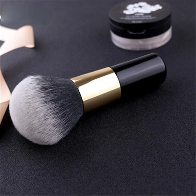 Juego de pinceles grandes de maquillaje, para aplicar base de maquillaje en polvo, suave, para rubor del rostro, cosmética profesional