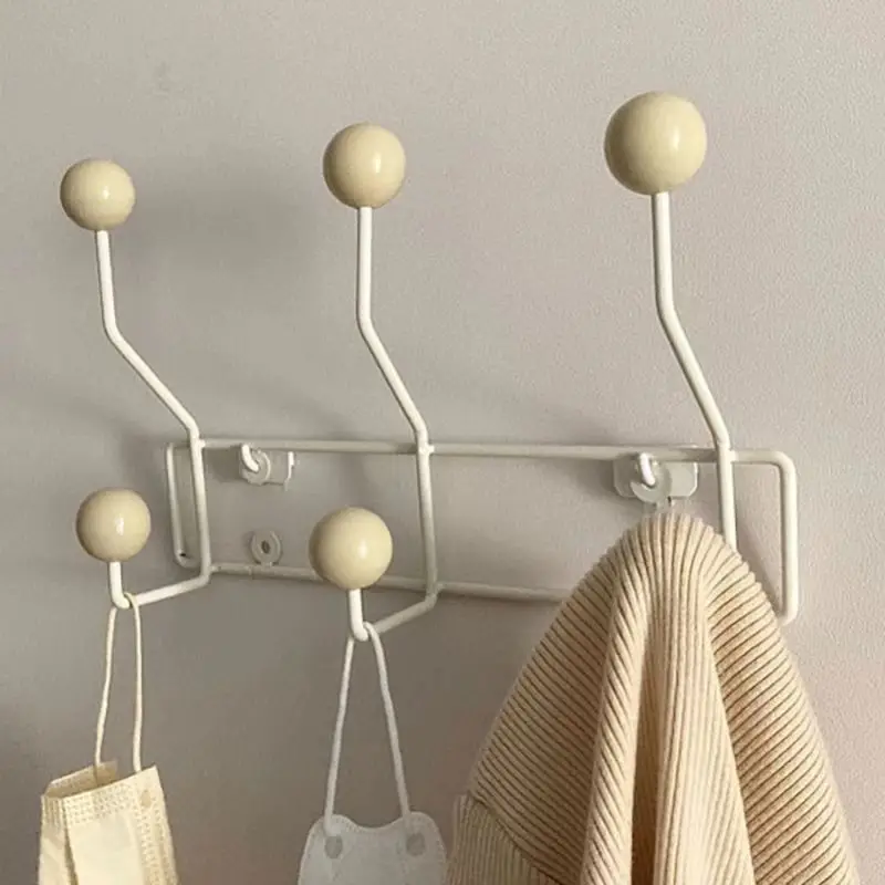 Punchfree Wall Coat Rack Multifunctional Portable Coat Stand Modern Living Room Wall Hanger Rack for Entrance Furniture for Home