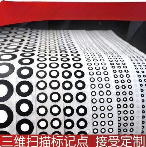 10000pcs Gom 3D Scanning Photo Scanner Copying Machine Marking Point Marker（All Types Do Not Have High Reflectivity）
