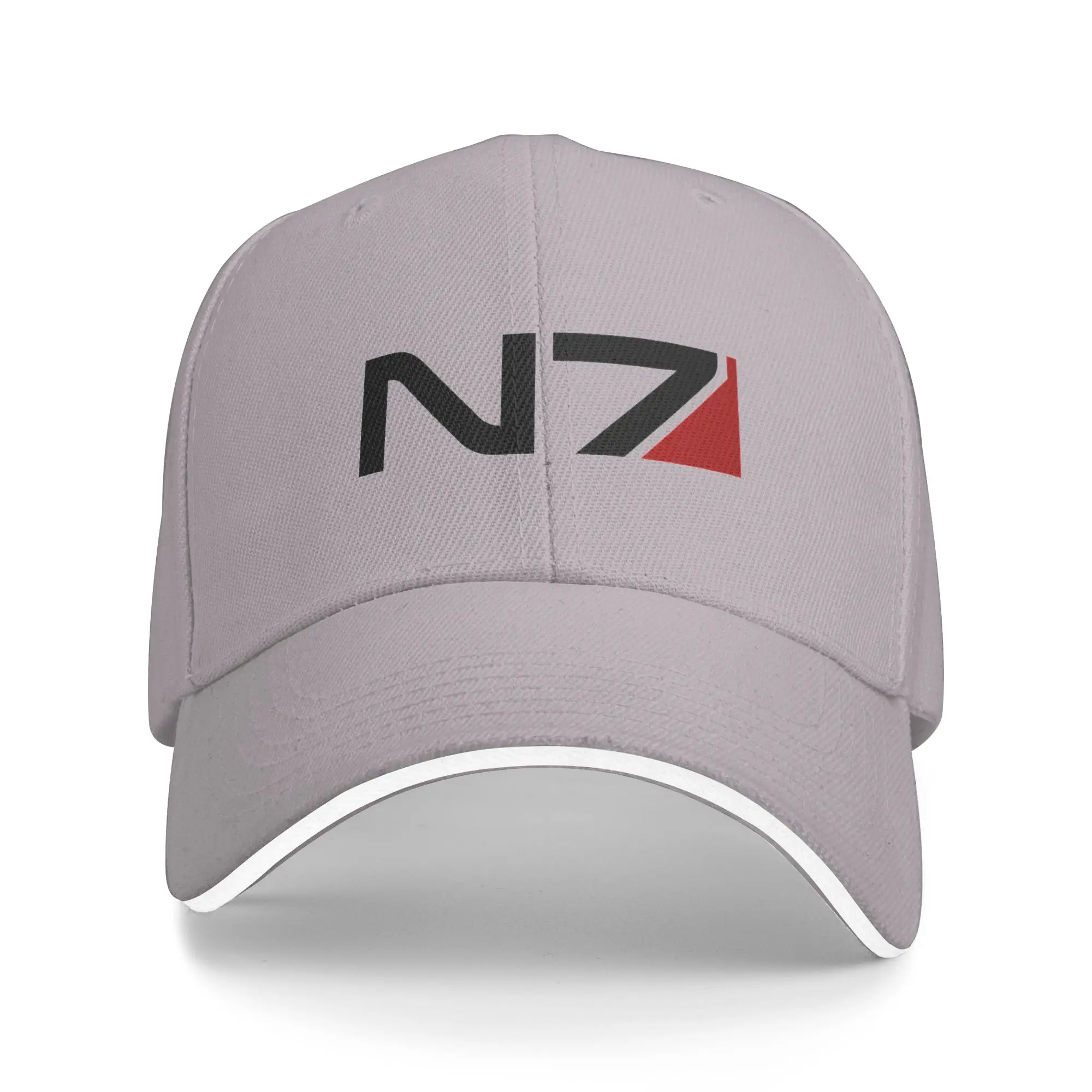 Fashion N7 Mass effect emblem!  Curved Brim Baseball Cap Children Visor Hat