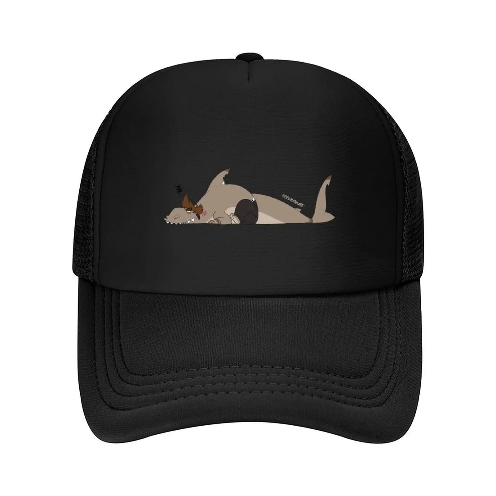 

GrumpShark Baseball Cap Dropshipping men's big size hat Anime Hat funny hat Mens Caps Women's