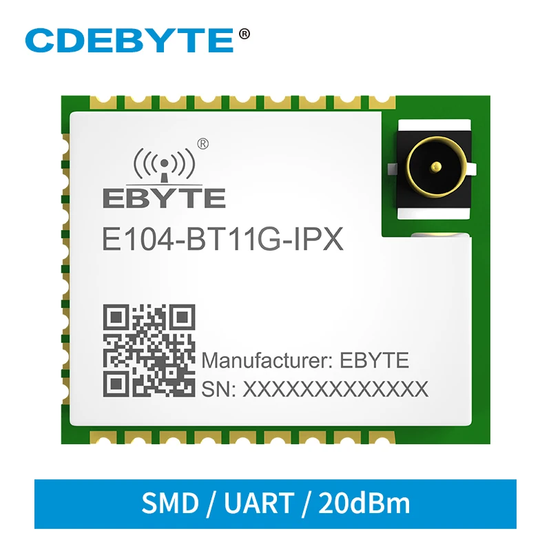 CDEBYTE E104-BT11G-IPX BLE EFR32 2.4GHz Blutooth Module Mesh Networking ebyte 20dBm Ad Hoc  Smart Home Wireless Transceiver