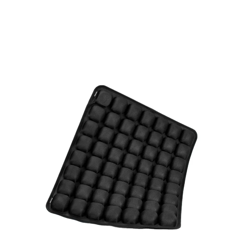 The seat cushion features air compression and soft elastic support to relieve tailbone pain and hip pressure