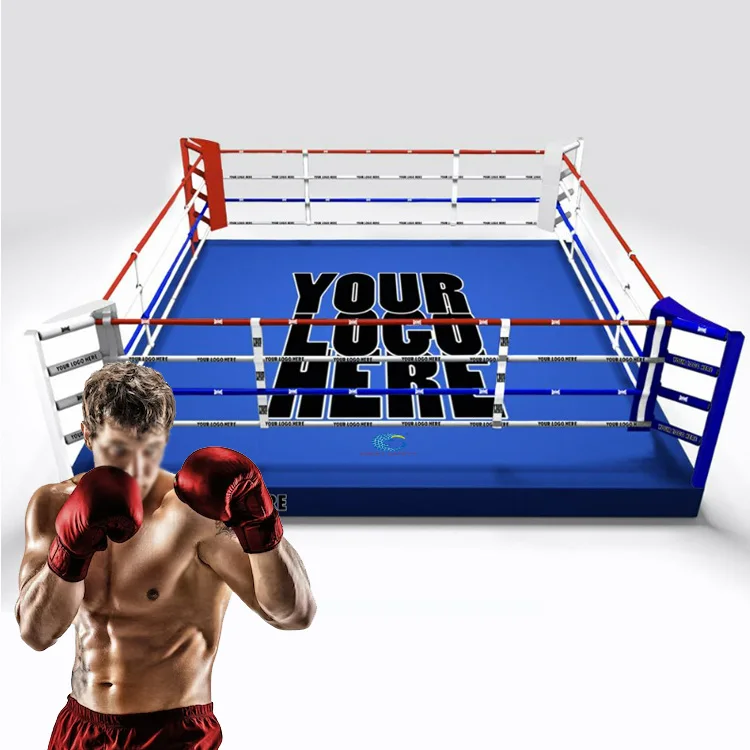 

Factory Custom Boxing Rings Multi-size 12 Foot Boxing Ring Competition Boxing Ring From Great Safety