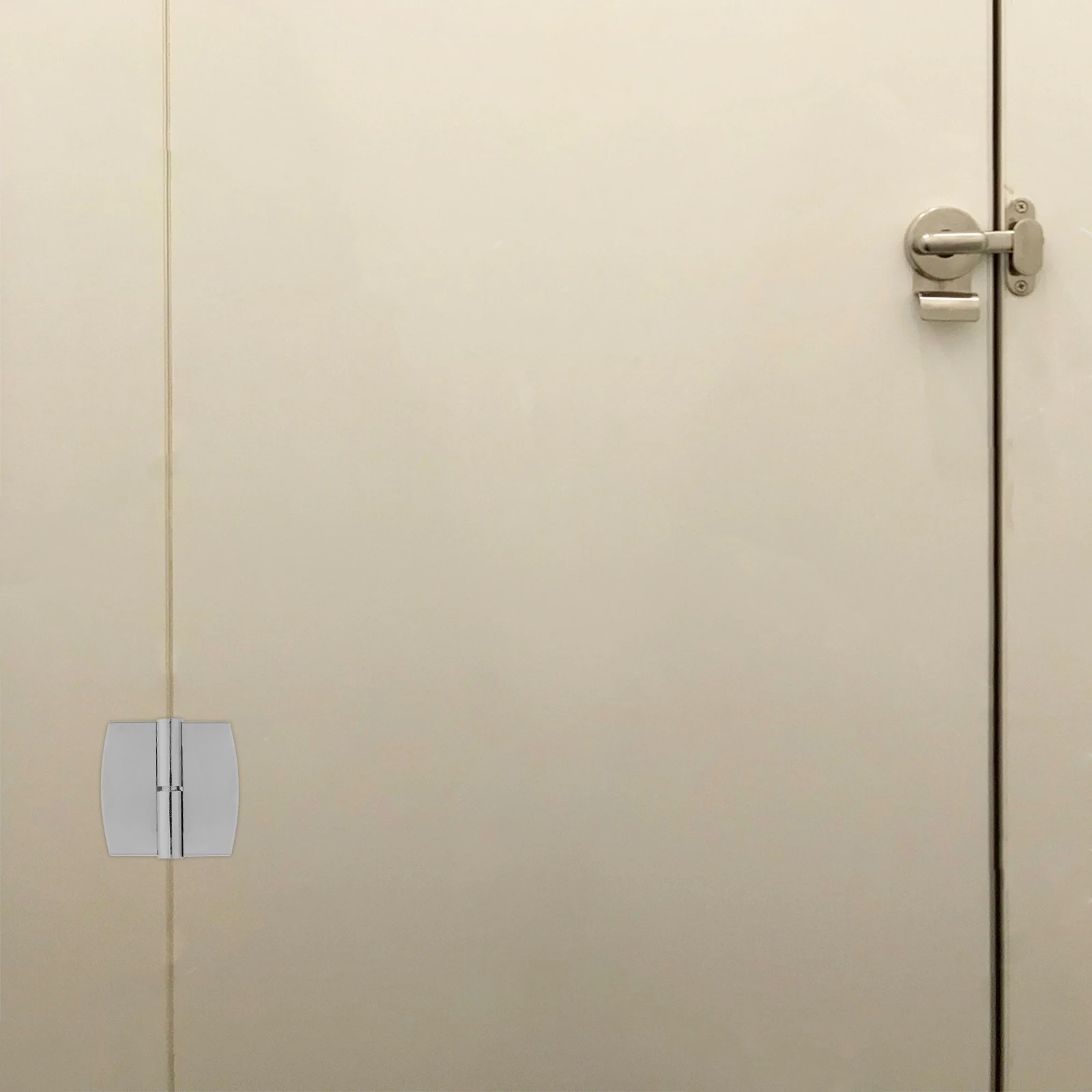 

2pcs Self-closed Door Hinges Heavy Duty Stainless Steel Detachable Cabinet Handles Offset Toilet Hinge Adjustable Height Metal