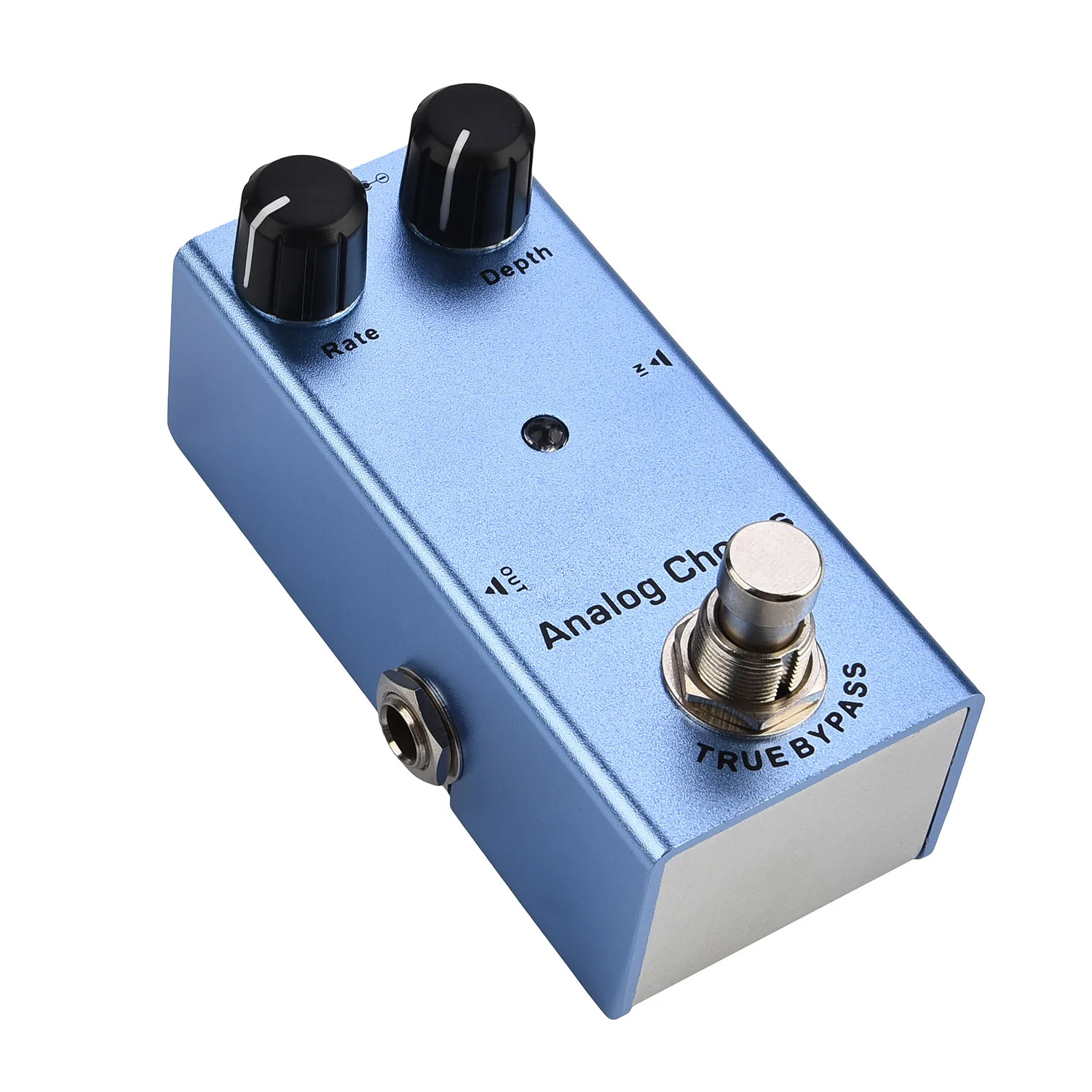 AnalogChorus Electric Guitar Pedal Vintage Overdrive/Distortion Crunch/Distortion/Classic Chorus/Vintage Phase/Digital Delay