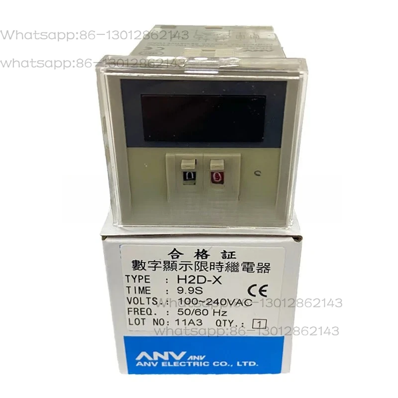 

Digital time relay H2D-X 9.9S/sec 100-240VAC 48 * 48 panel