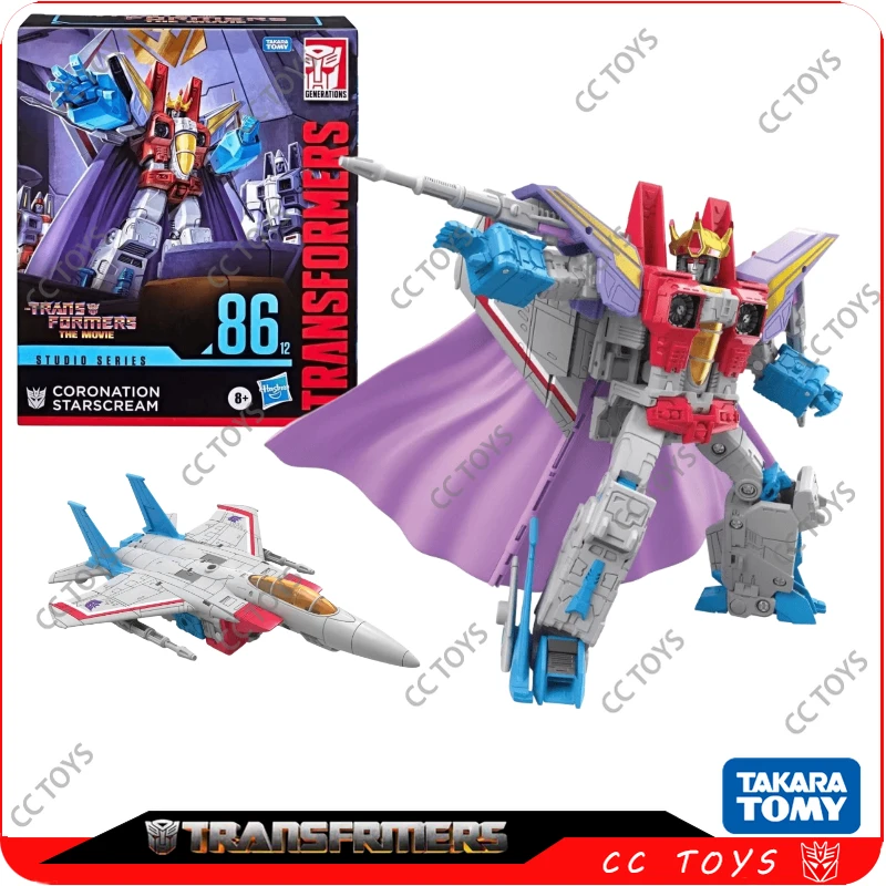 In stock Takara Tomy Transformers Toy Studio Series SS-86-12 Coronation Starscream Action Figure Robot Collection Children's Toy