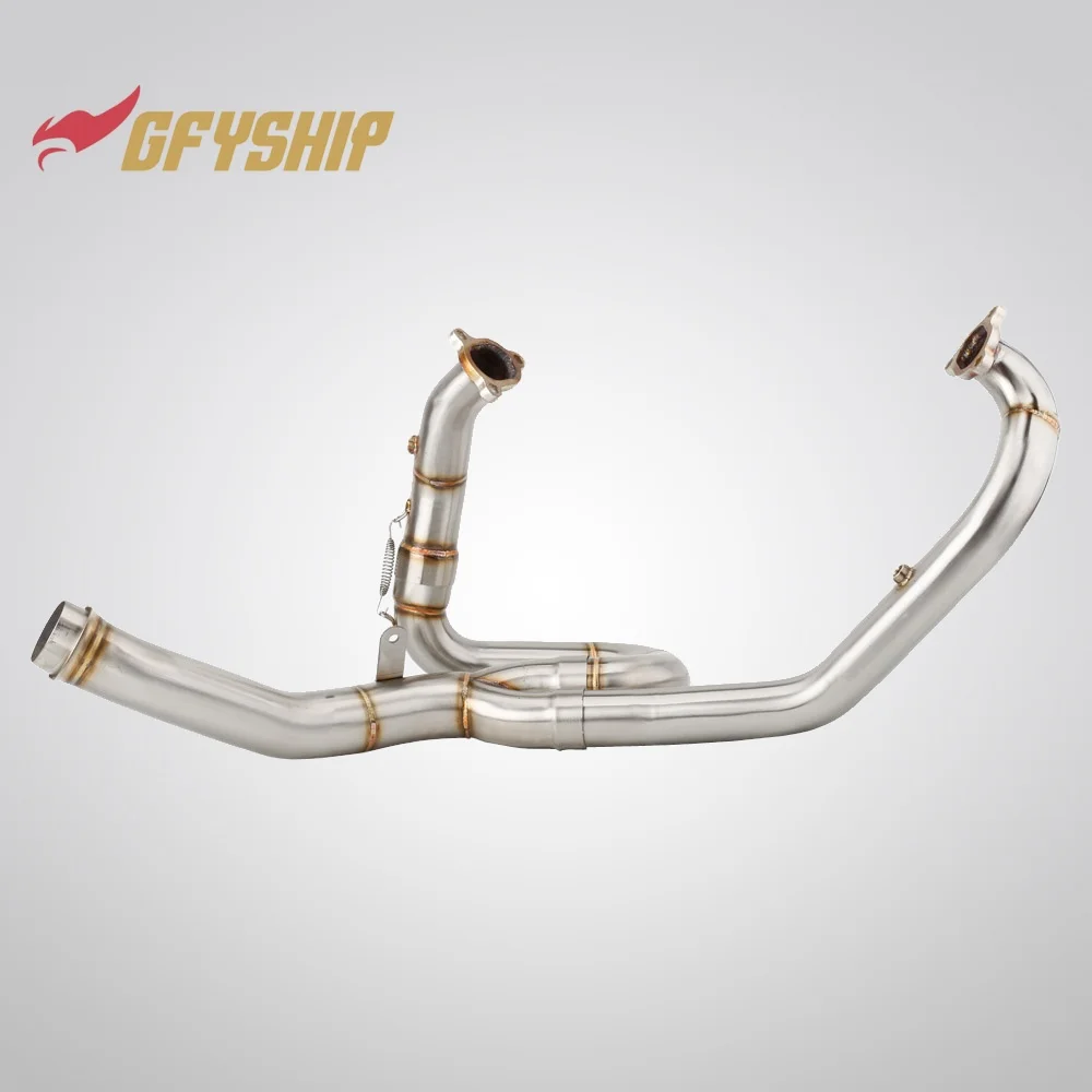 Motorcycle Exhausts Middle Link Pipes Slip-on For KTM 1050 1090 1190 Adventure 1290 SUPER ADVENTURE R / S / T view 2