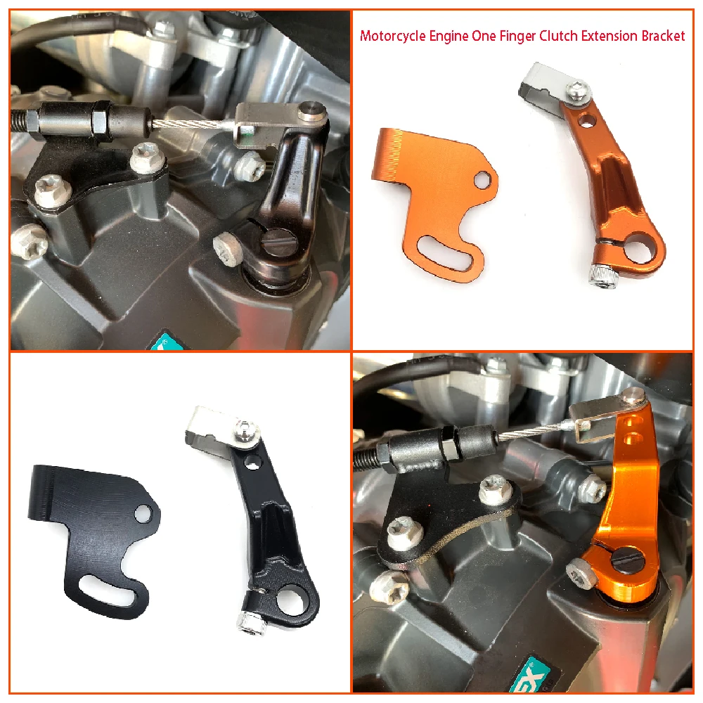 

Fits for KTM 890 DUKE 790 Adventure R 890ADV Duke790 ABS 2018-2024 Motorcycle Engine One Finger Clutch Extension Bracket Kits