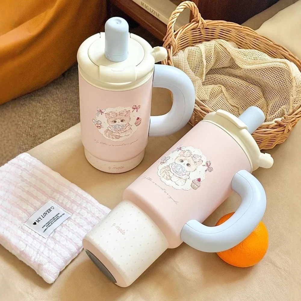 

1200ML/900ML Insulated Cup 316 Stainless Steel Ceramic Coated Ceramic Inner Liner High Aesthetic Large Capacity Coffee Cup