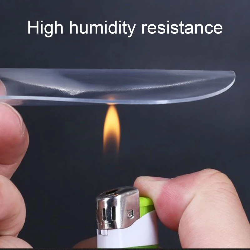 مقاوم للماء جدار الشريط عالية الشفافية لاصق ملصقات مزدوجة الوجهين للمنزل غرفة نوم غرفة المعيشة الديكور.