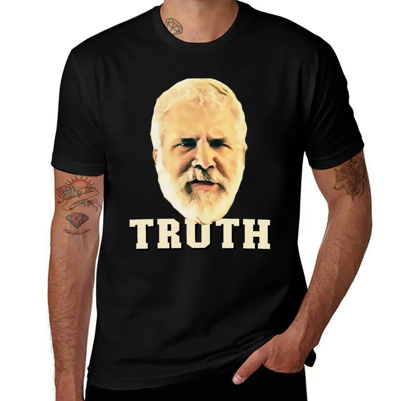 T-shirt Dr. Robert Malone Truth, T-shirt imprimé avec motif à la mode