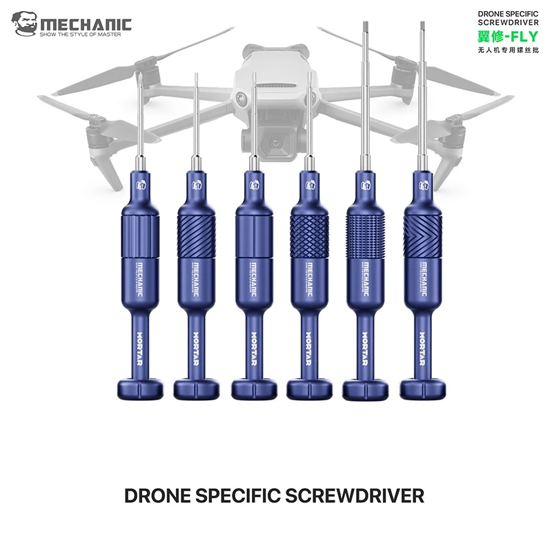 

Набор прецизионных отверток MECHANIC Drone FLY для ремонта мобильных телефонов: точное захватывание, без повреждений при сборке и разборке