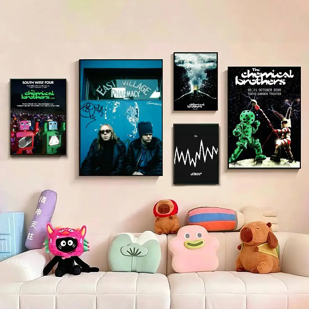 

Go The Chemical Brothers song Poster Picture Canvas Painting Wall Art Home Decoration Print For Living Room Decor