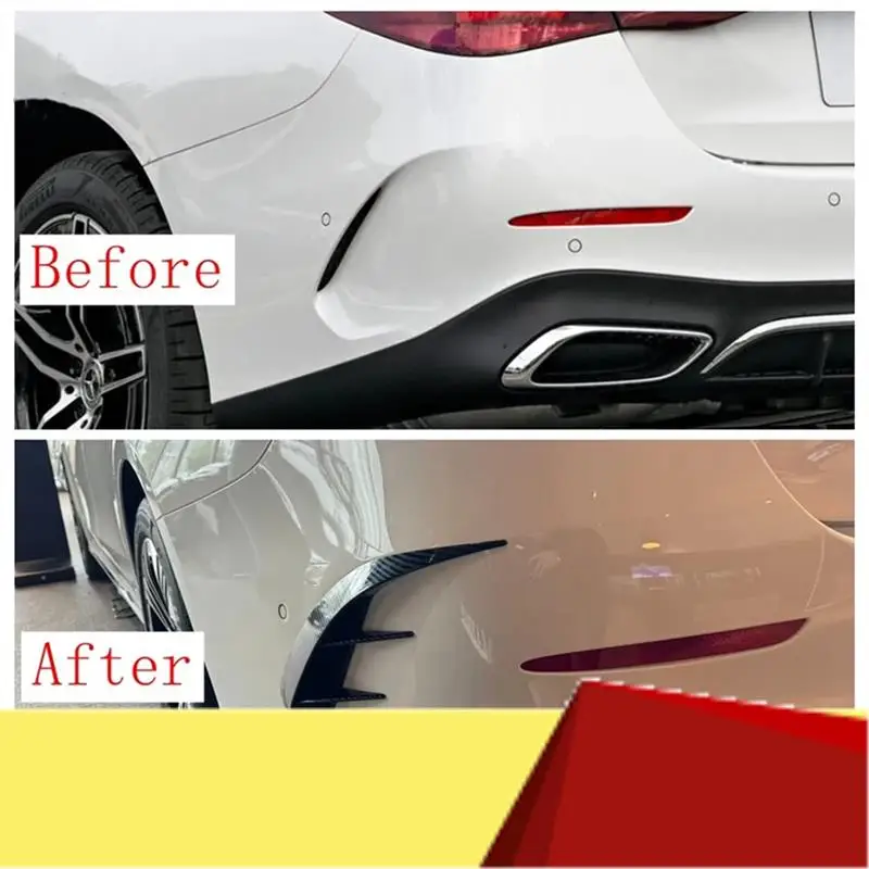 

Rear Bumper Spoiler Lower Side Air Vent Frame Cover Trim For Mercedes Benz E Class W214 2024 Accessories-M53K
