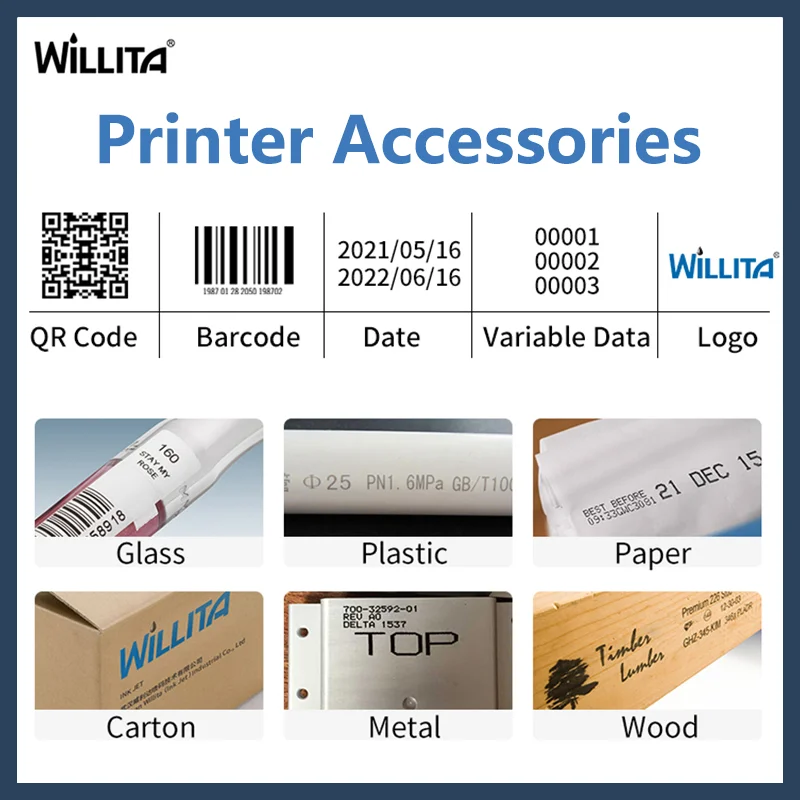 Willita Inkjet Printer Accessories Printer Parts Positioning Plate Photoelectric Sensor Ink Cartridge Motherboard Driver Board