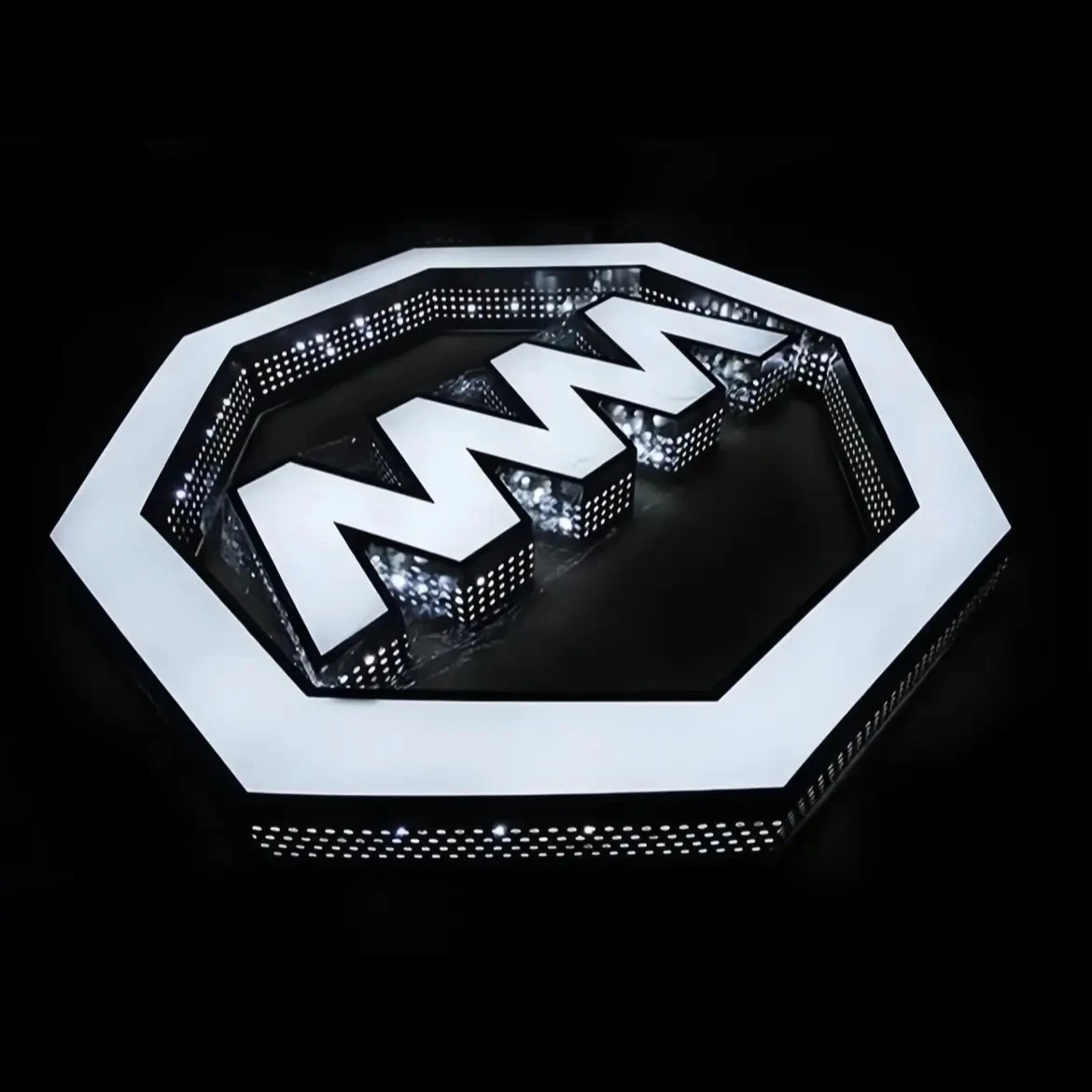 Customized 3D Signage LED Outdoor Advertising Signage Company Headlights Side Lights Backlight Alphabet Signage Design