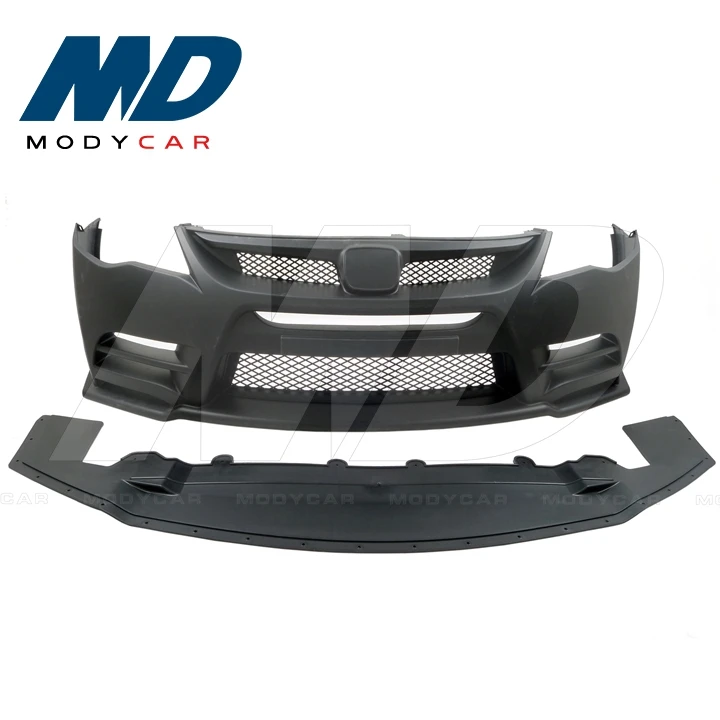 Mr Style Pp Front Bumper For 2006-2010 Honda Fd2 4dr Jdm