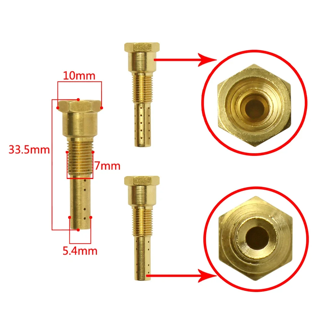 Nozzle atomizer jet Jetnozzle 8/16/30 Holes For keihin Pwk Sudco racing Carburetor