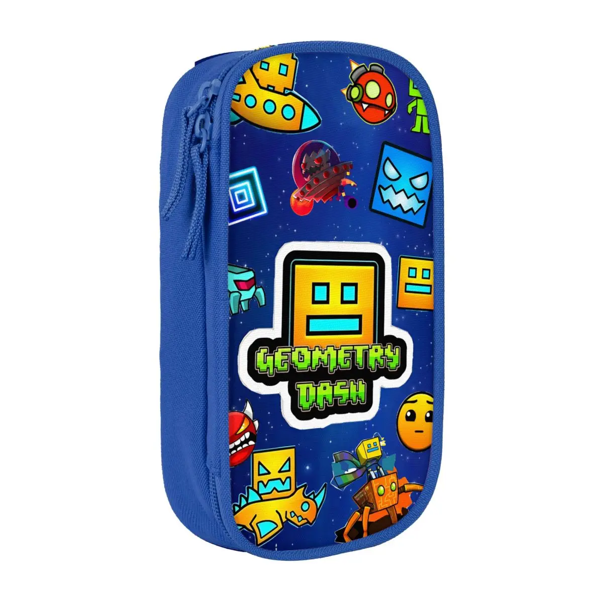 Geometry Dash Gaming Pencil Cases Creative Pen Holder Bag Student Big Capacity School Supplies Gift Pencil Box