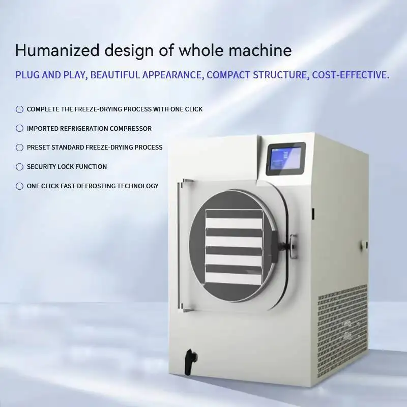 Safe And Efficient Automatic Drying Area 0.4 Square Meter Vacuum Freeze Dryer